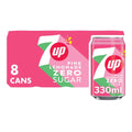 7 UP Pink Lemonade Soft Drink 8 x 330ml